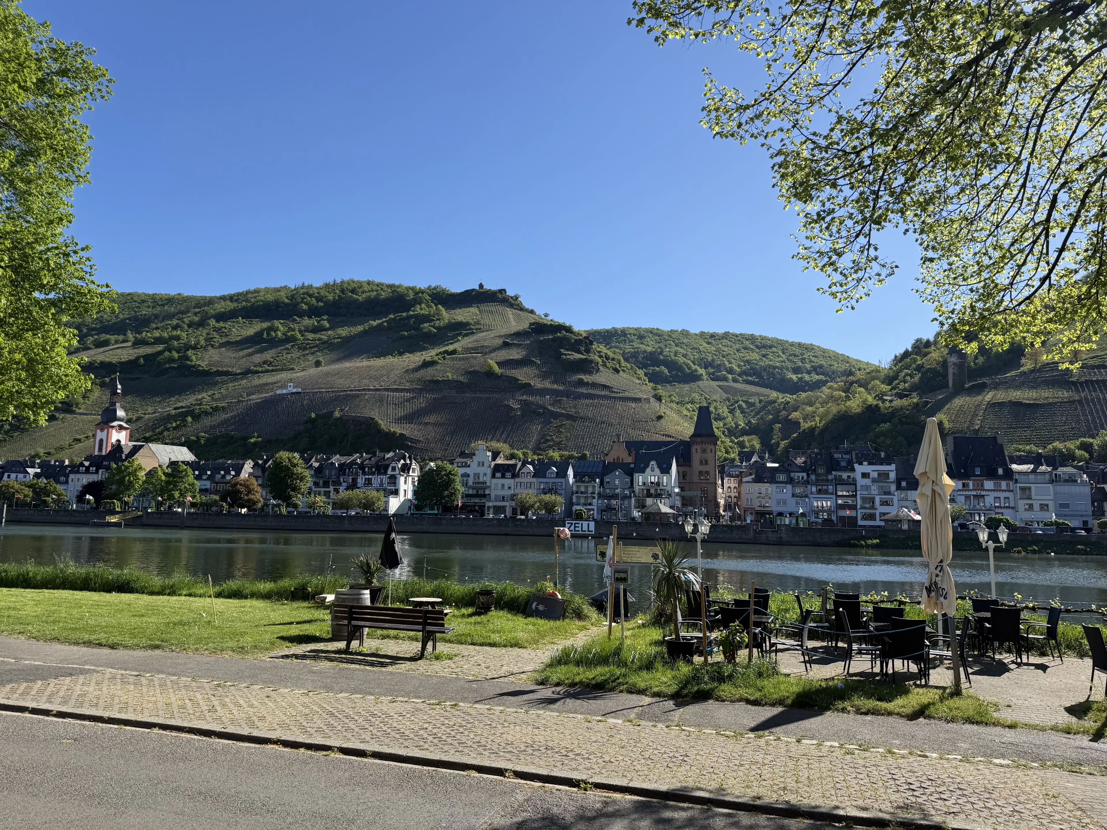 Wijngaard met Riesling, totaal 1.445 m² in Zell, Cochem - Duitsland