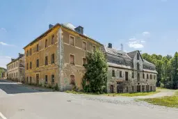 Idealistisch gebouw in Hirschberg, Thüringen - Duitsland