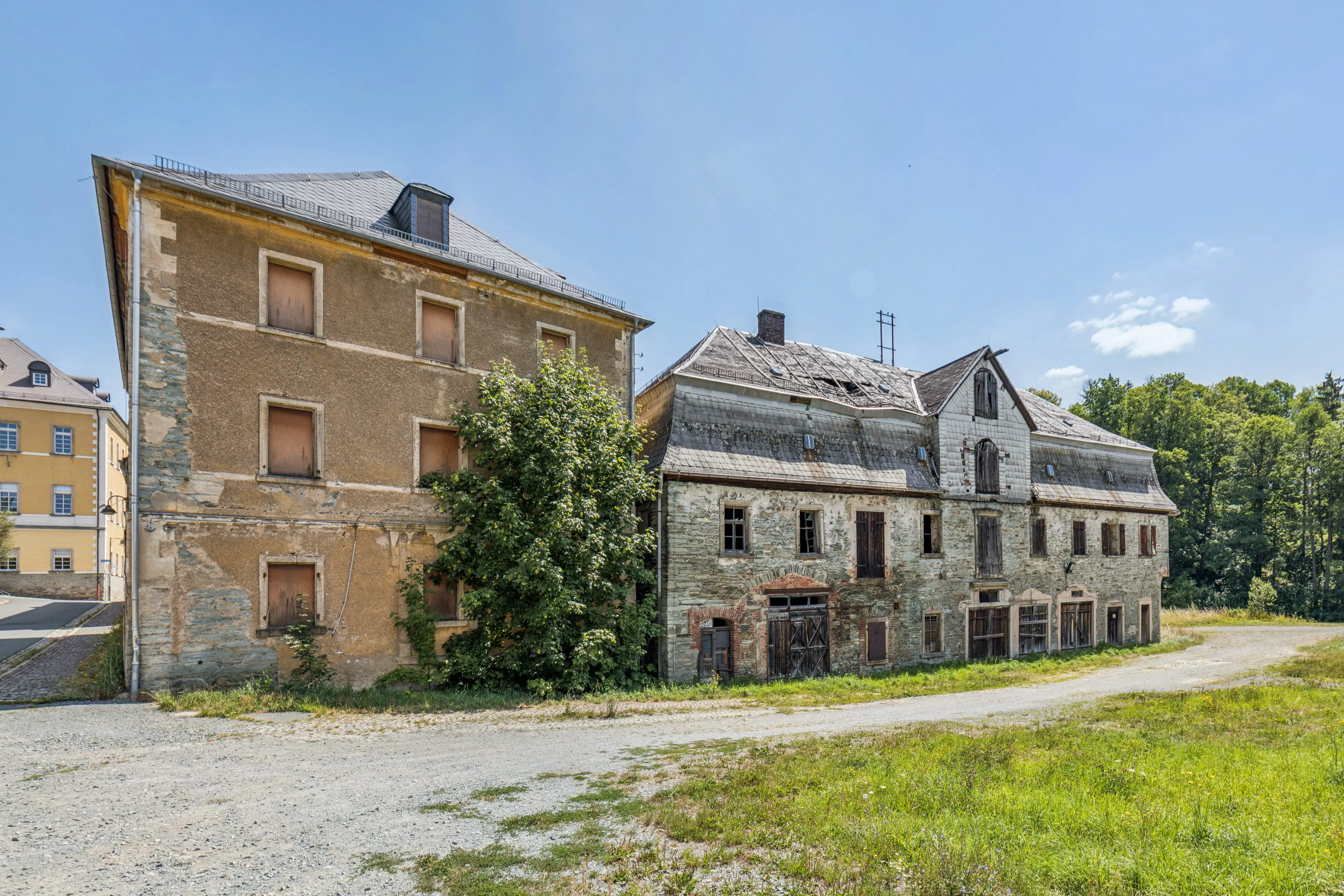 Idealistisch gebouw in Hirschberg, Thüringen - Duitsland