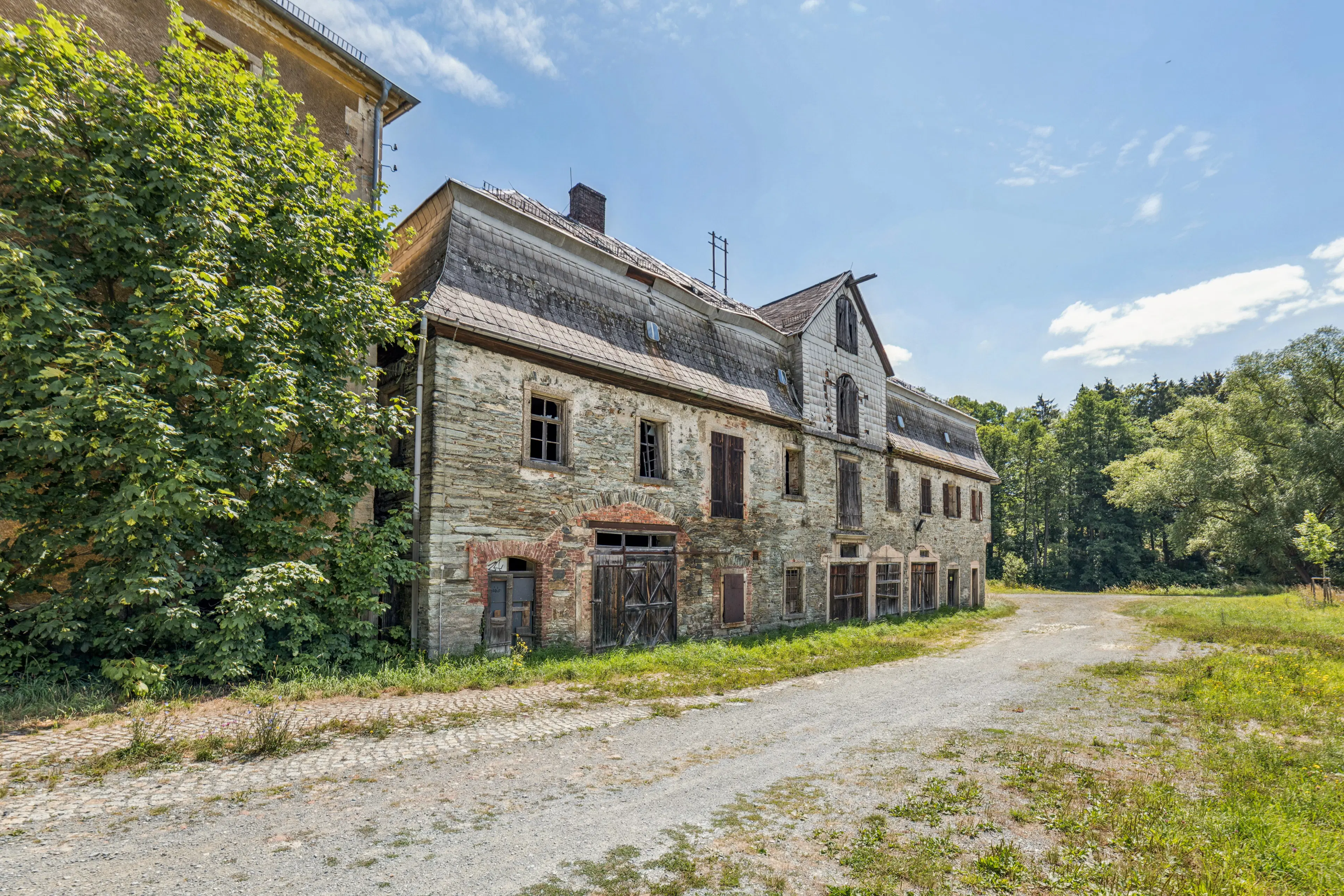 Idealistisch gebouw in Hirschberg, Thüringen - Duitsland