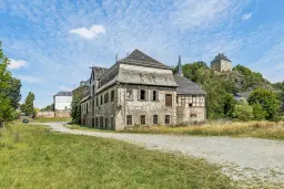 Idealistisch gebouw in Hirschberg, Thüringen - Duitsland