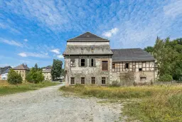 Idealistisch gebouw in Hirschberg, Thüringen - Duitsland