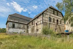 Idealistisch gebouw in Hirschberg, Thüringen - Duitsland