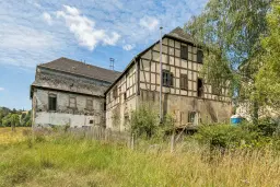 Idealistisch gebouw in Hirschberg, Thüringen - Duitsland