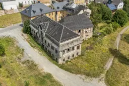 Idealistisch gebouw in Hirschberg, Thüringen - Duitsland