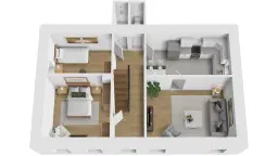 Vrijstaand woonhuis met bijgebouw op 593 m² perceel, nabij Döbeln - Duitsland