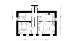 Vrijstaand woonhuis met bijgebouw op 593 m² perceel, nabij Döbeln - Duitsland