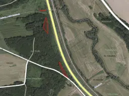 3 eigendomspercelen totaal 1.735 m² in Sint Wendel, nabij Saarbrücken - Duitsland