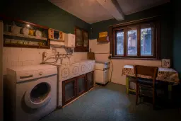 Woning met 2 verdiepingen, bijgebouwen en 2.500 m2 grond in Ostrov-upon-Danube - Bulgarije