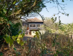 Woning met 2 verdiepingen, bijgebouwen en 2.500 m2 grond in Ostrov-upon-Danube - Bulgarije