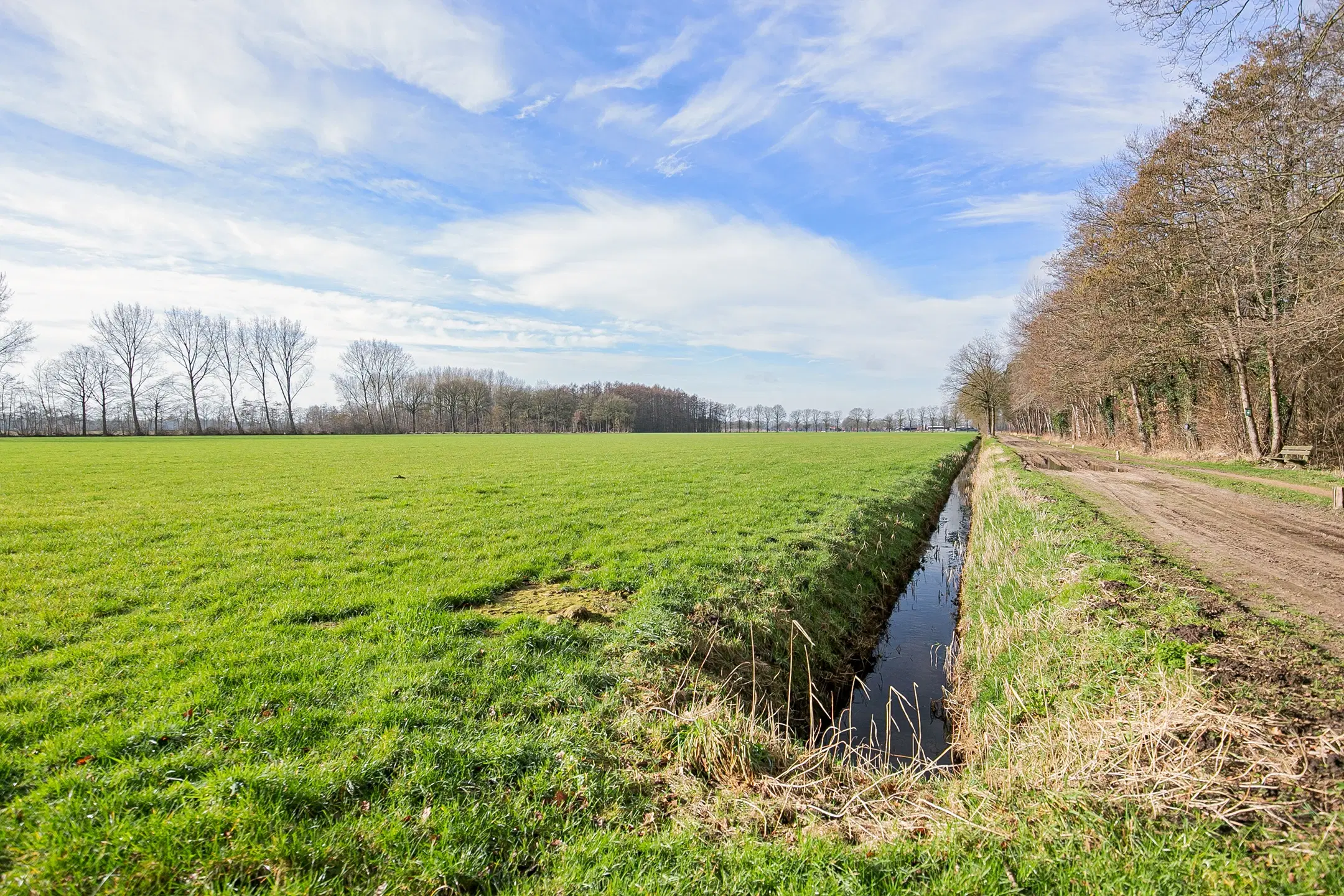 Landerijen nabij Rossum (Overijssel), Rossumermedenweg/Vospeldijk