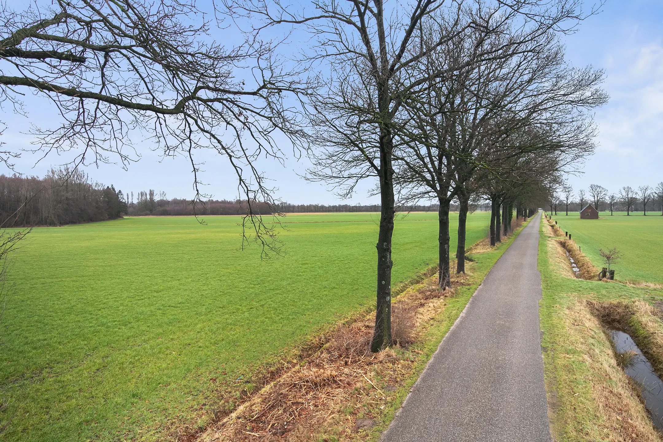 Landerijen nabij Rossum (Overijssel), Rossumermedenweg/Vospeldijk