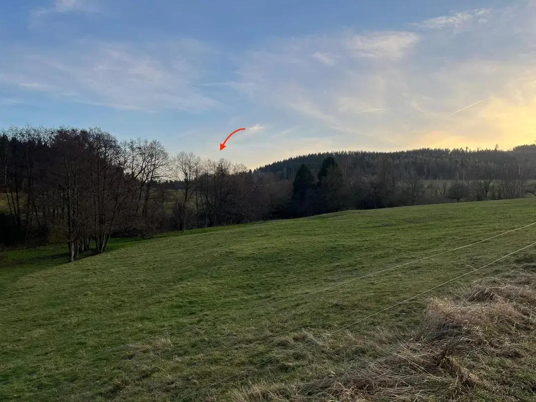 Perceel grond van 3.320 m2 met jachthut in Friedrichroda - Duitsland