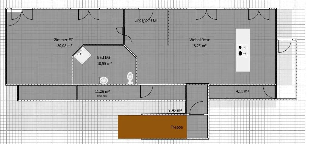 Villa op 1.8 ha perceel, tuin, bos, sauna, bron + bedrijf in Sonneberg - Duitsland