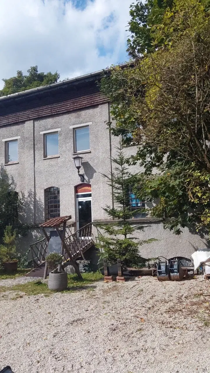 Villa op 1.8 ha perceel, tuin, bos, sauna, bron + bedrijf in Sonneberg - Duitsland