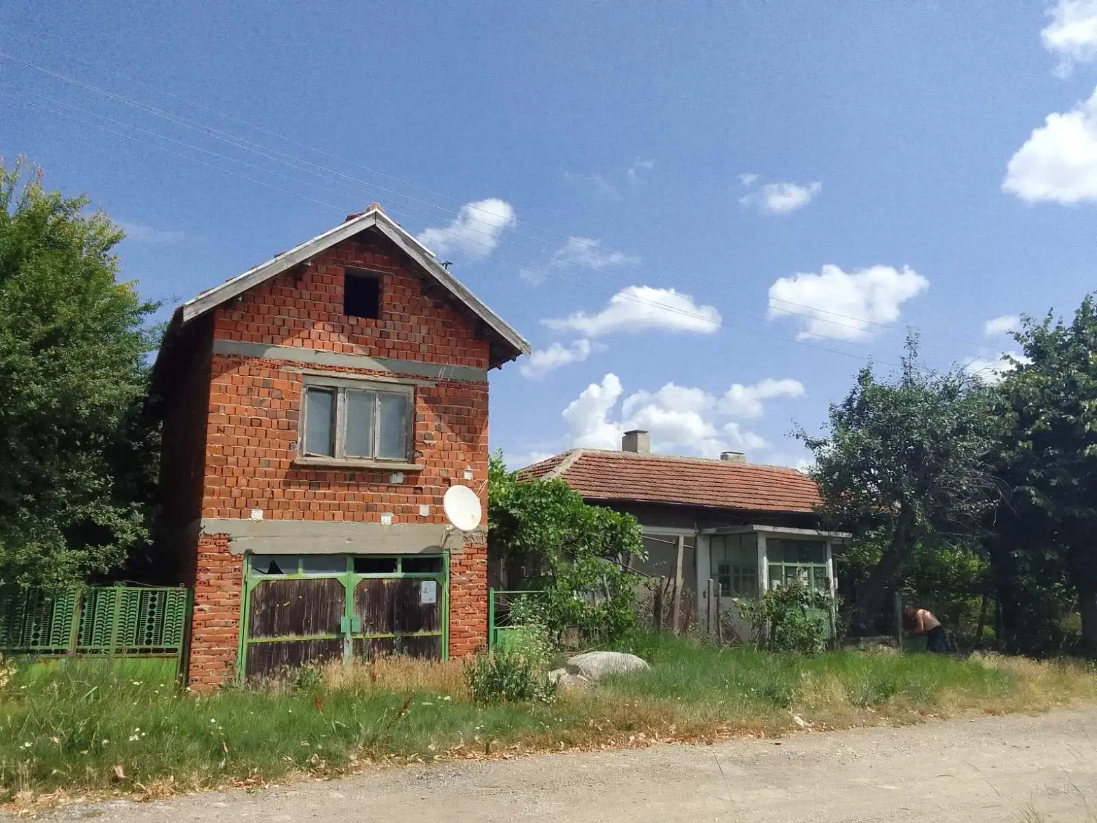 2 huizen op 2.480 m² land en bijgebouwen in Rakovitsa, Vidin - Bulgarije