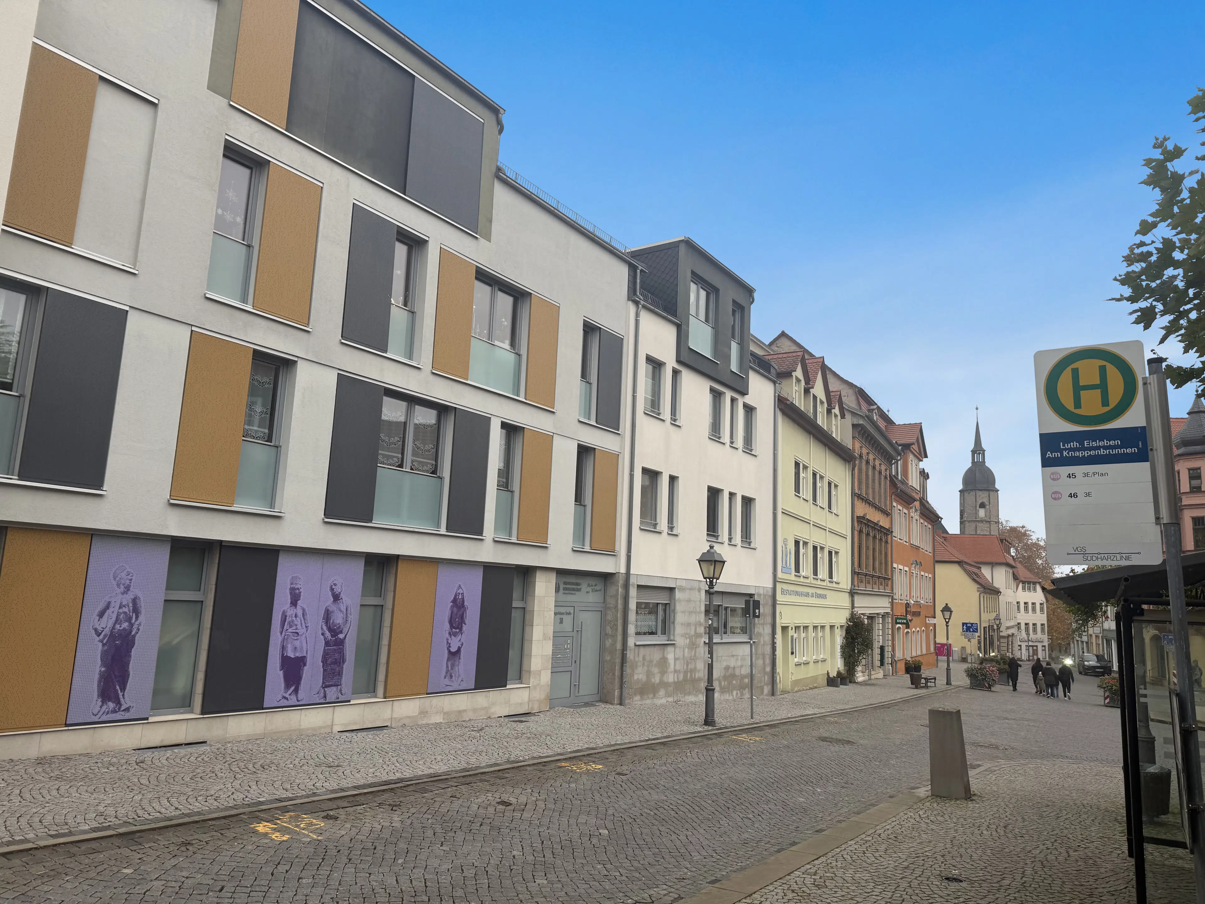 Woonhuis in het centrum van Lutherstadt, Eisleben - Duitsland