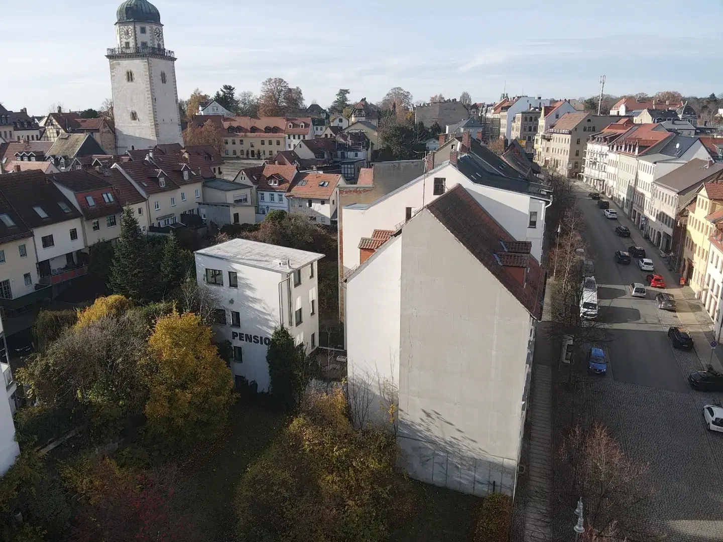 Pension Neubert in centrum, naast het marktplein in Altenburg - Duitsland