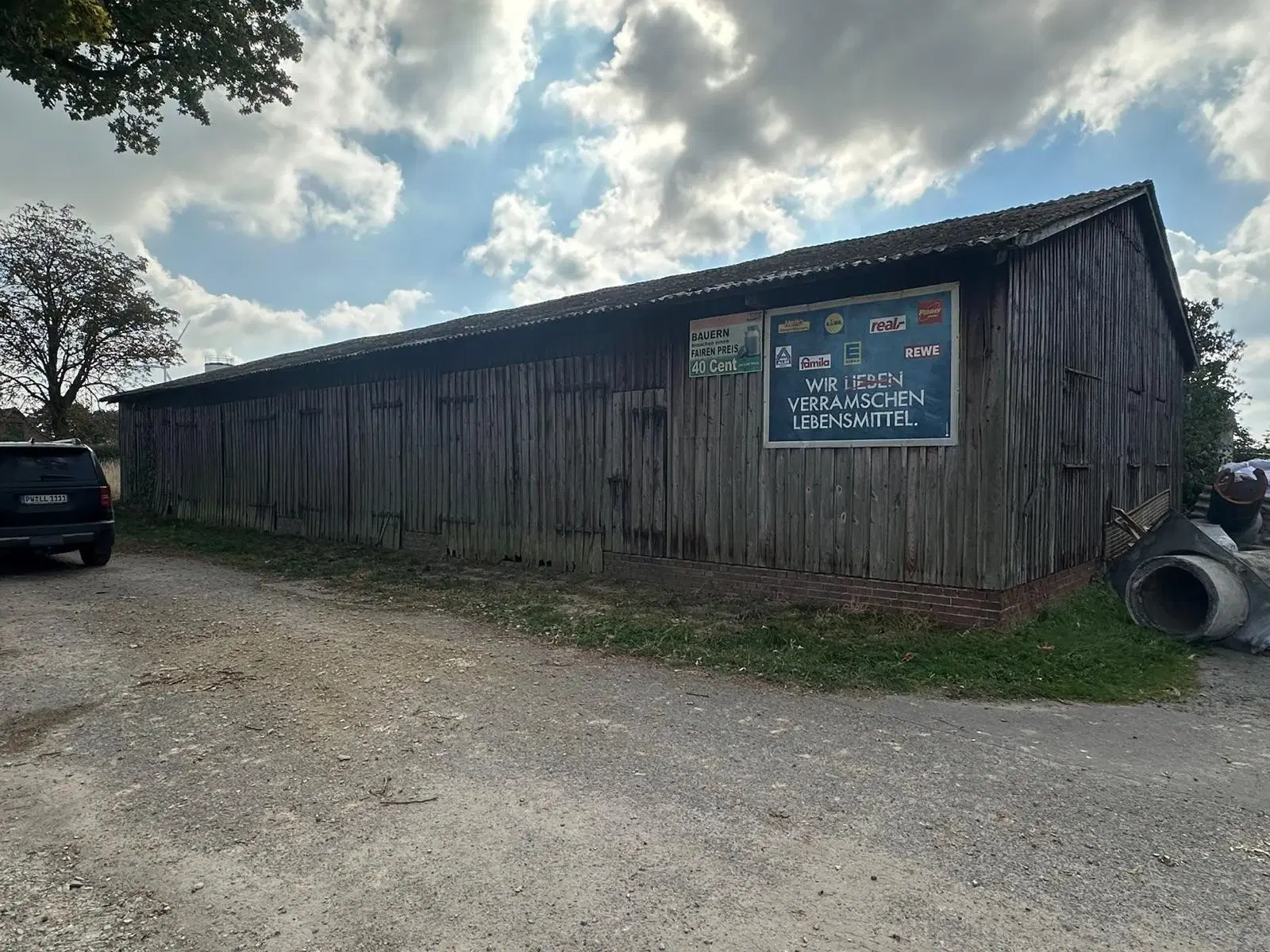 4 garages - opslag ca. 120 m² op 1.214 m² terrein in Suderwittingen, Wolfsburg - Duitsland