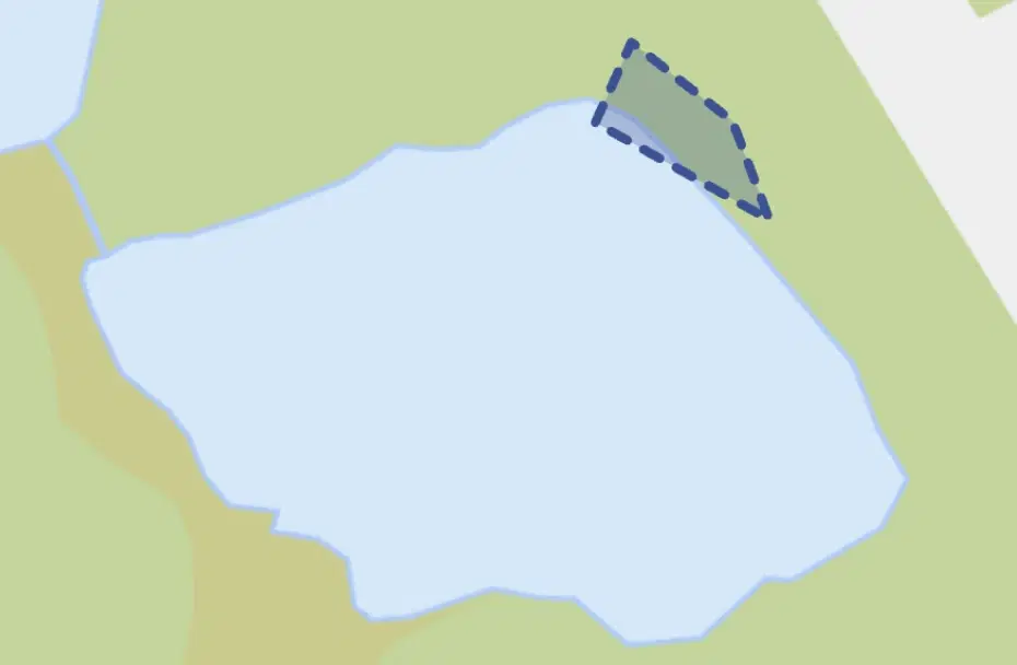 Perceel van 1.125 m² aan het water bij Berlijn - Duitsland