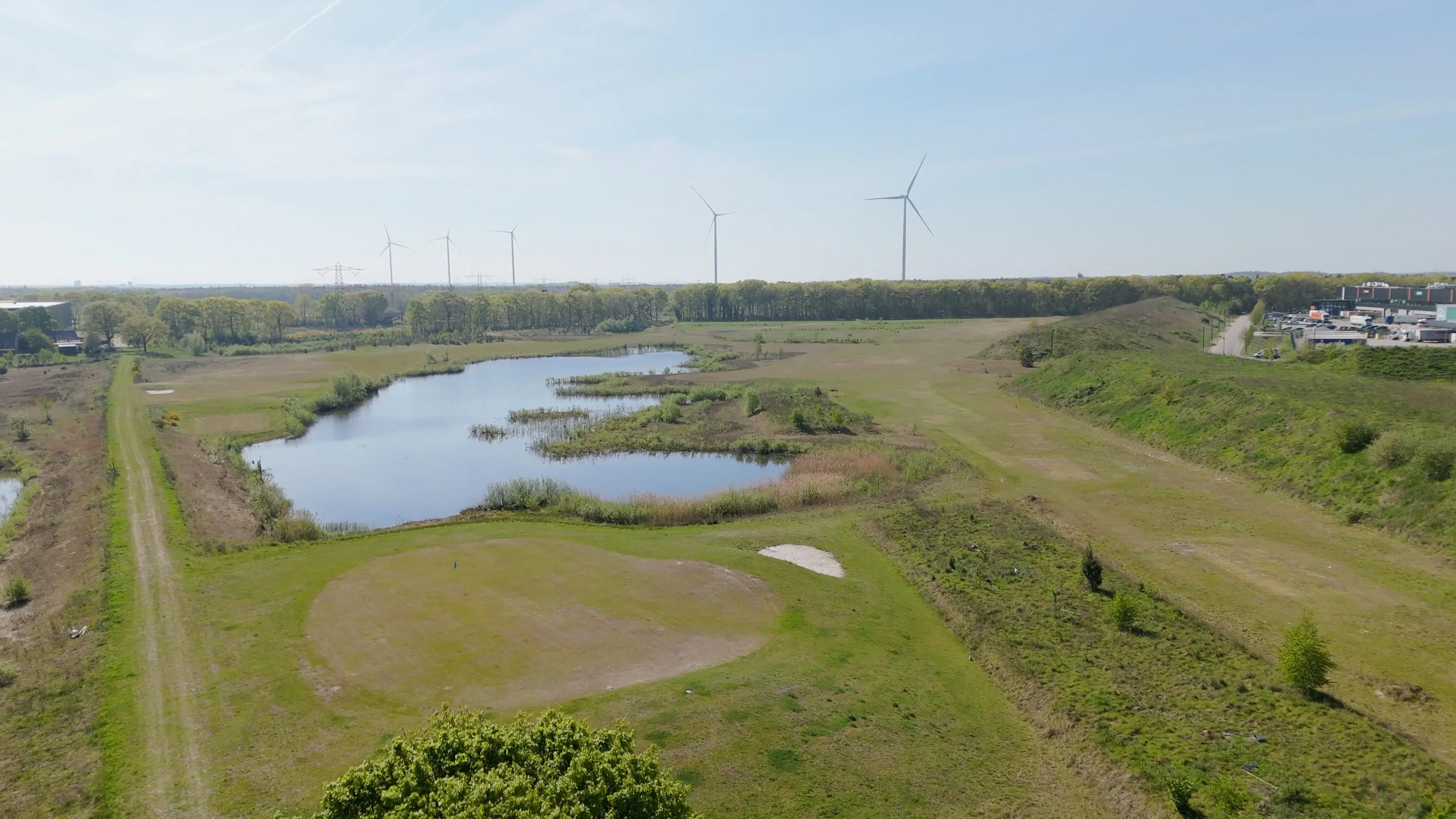 Golfterrein en natuur gelegen in Parc Zaarderheiken te Venlo