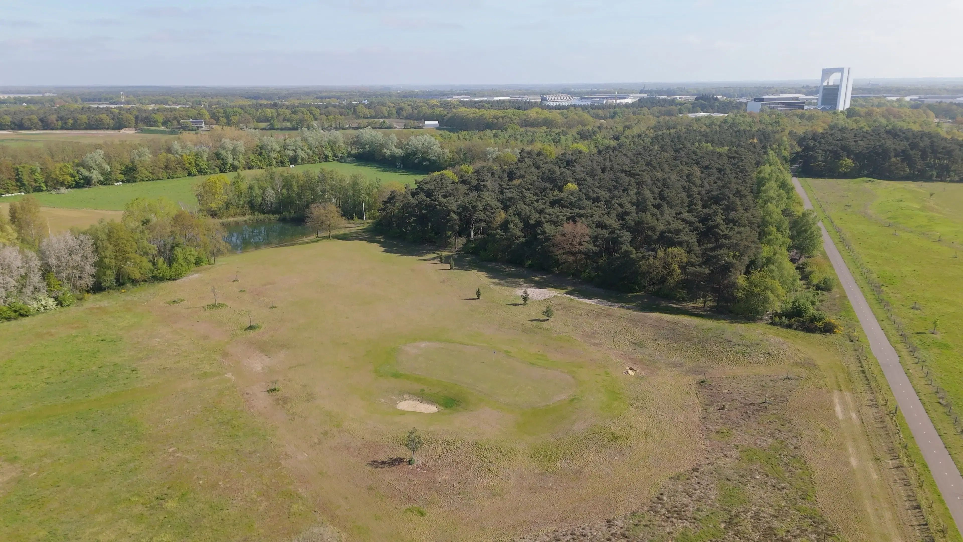 Golfterrein en natuur gelegen in Parc Zaarderheiken te Venlo