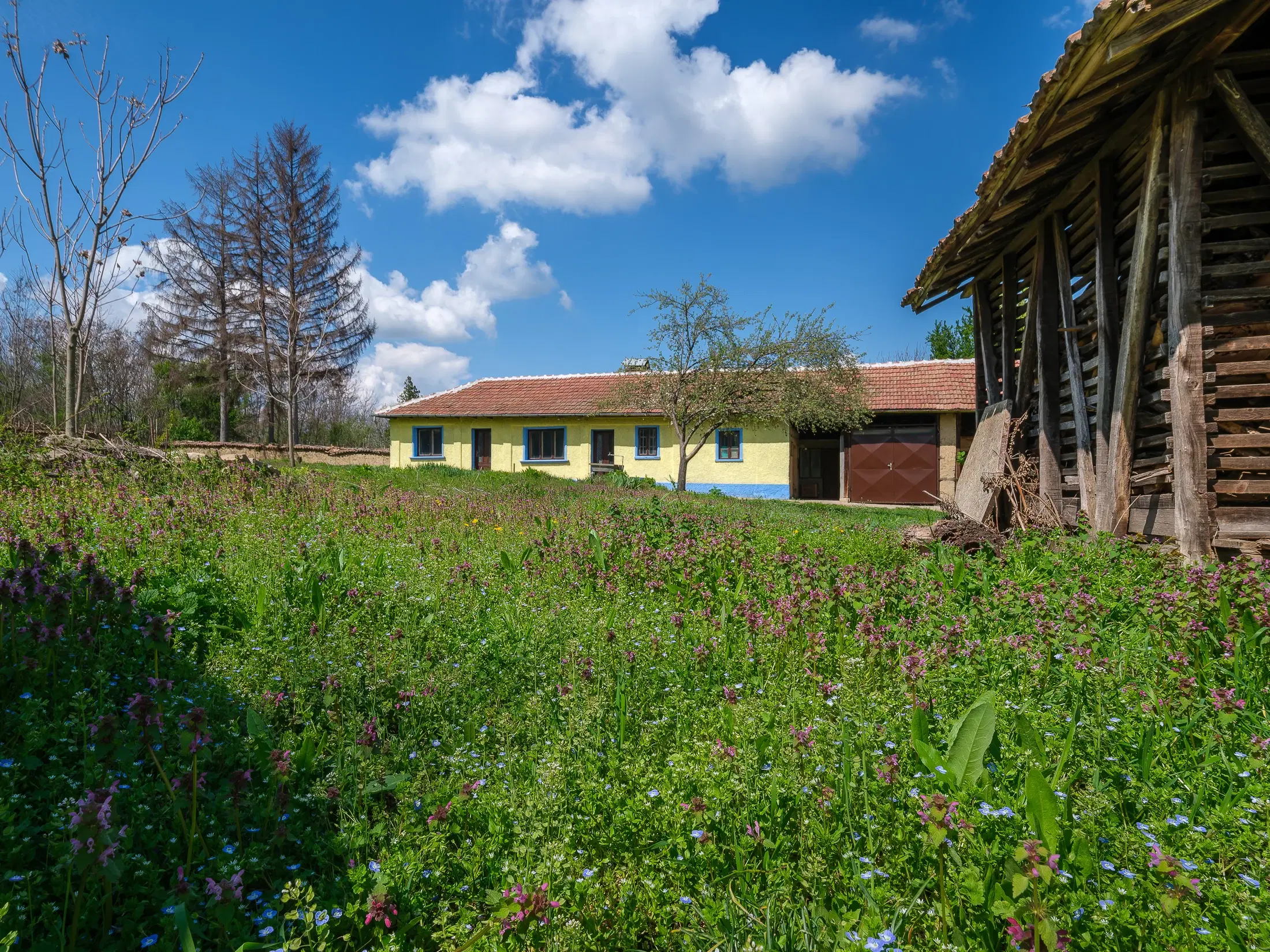 Perceel van 2.090 m² + Gezinswoning + Bijgebouwen - Karaisen, Veliko Tarnovo - Bulgarije