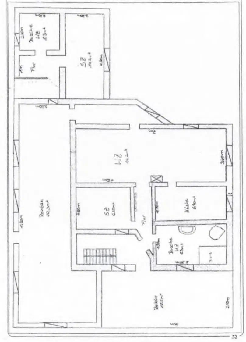 3 wooneenheden op perceel 1.398 m² in Gerstungen, nabij Eisenach - Duitsland