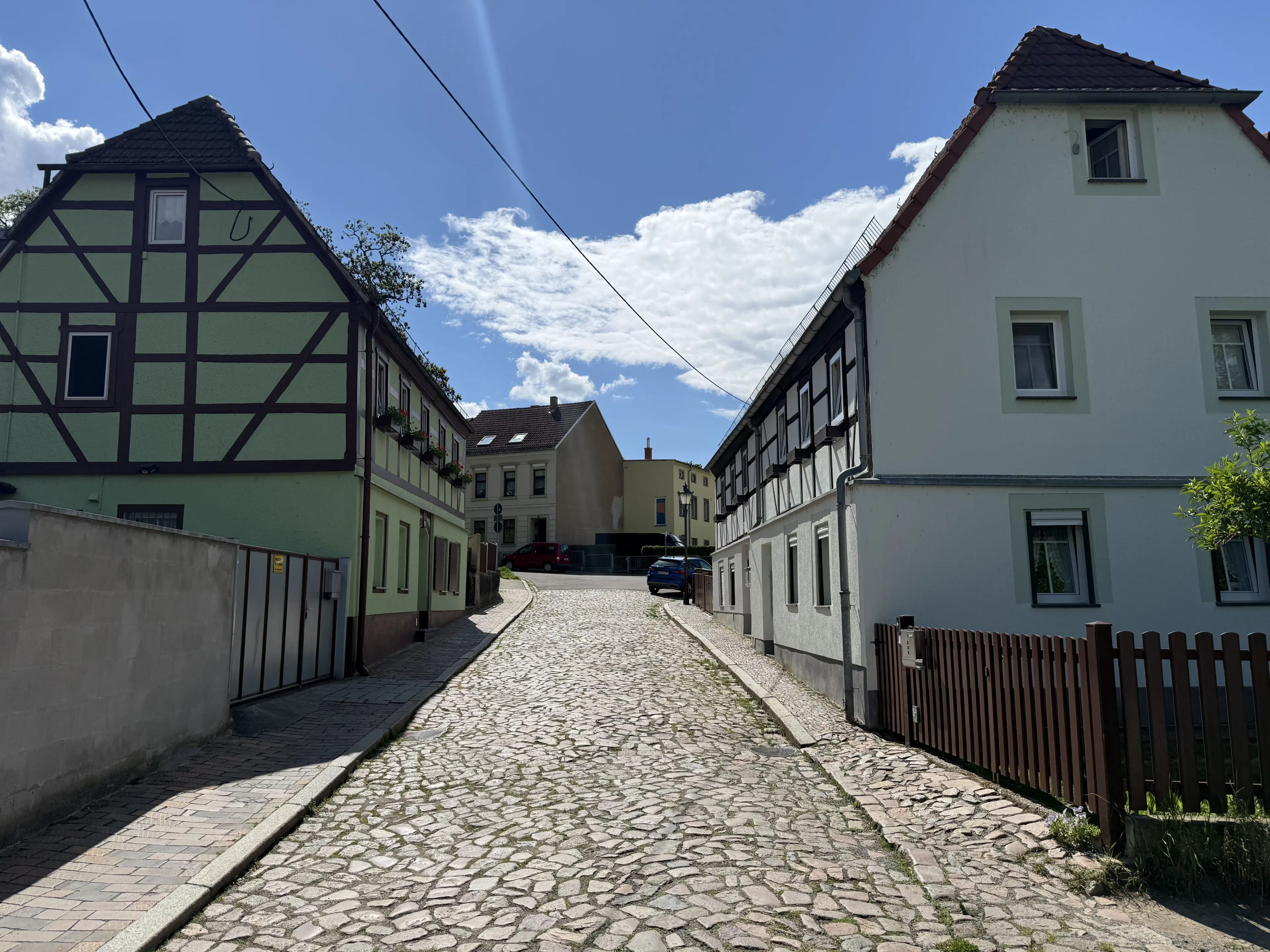 Karakteristieke Vakwerkvilla op perceel van 979 m² in Riesa - Duitsland