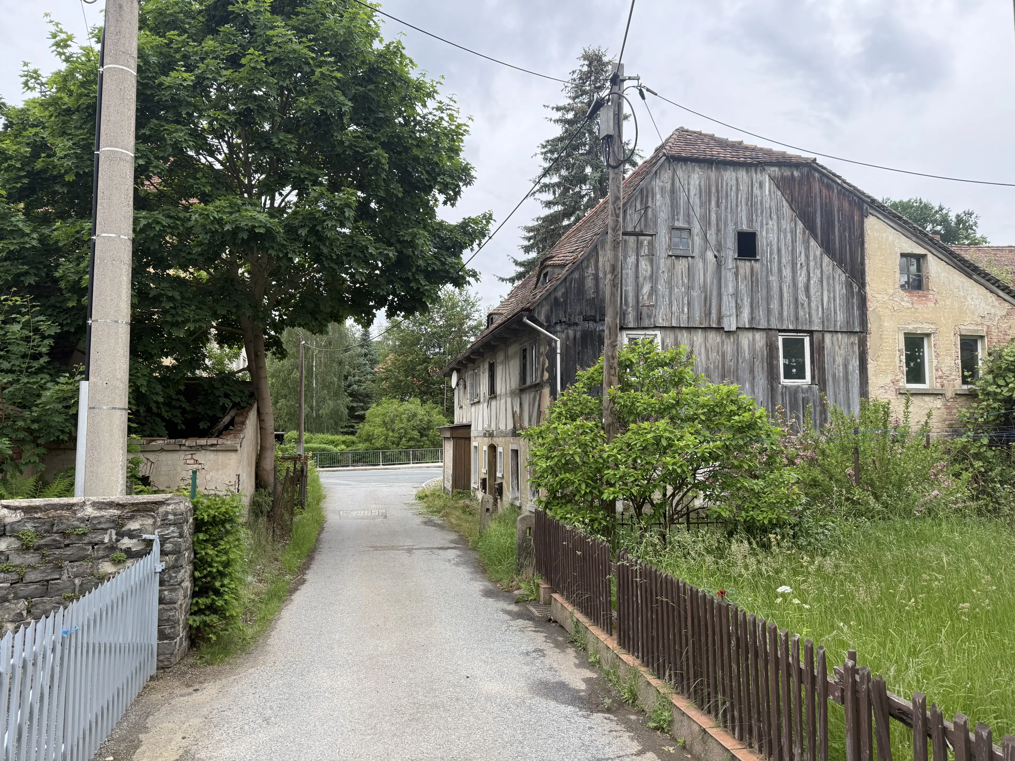 Vakwerkhuis op perceel van 520 m² in Seifhennersdorf - Duitsland