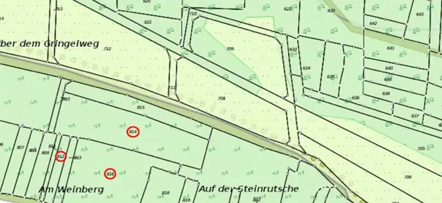 6.166 m² groen perceel nabij Ebenshausen, Thüringen - Duitsland
