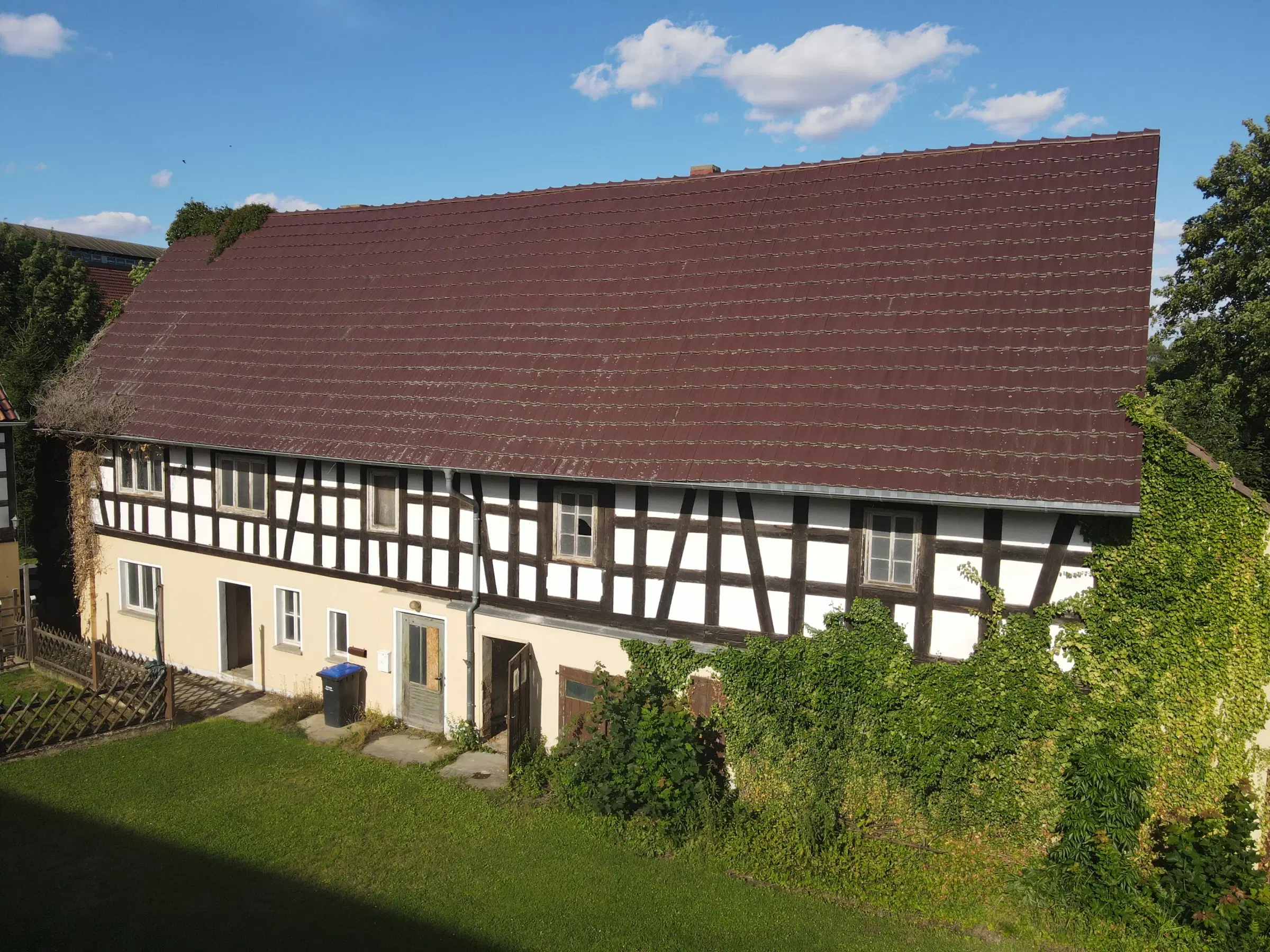 Traditioneel vakwerkhuis op perceel van 660 m² in Starkenburg, Altenburg - Duitsland
