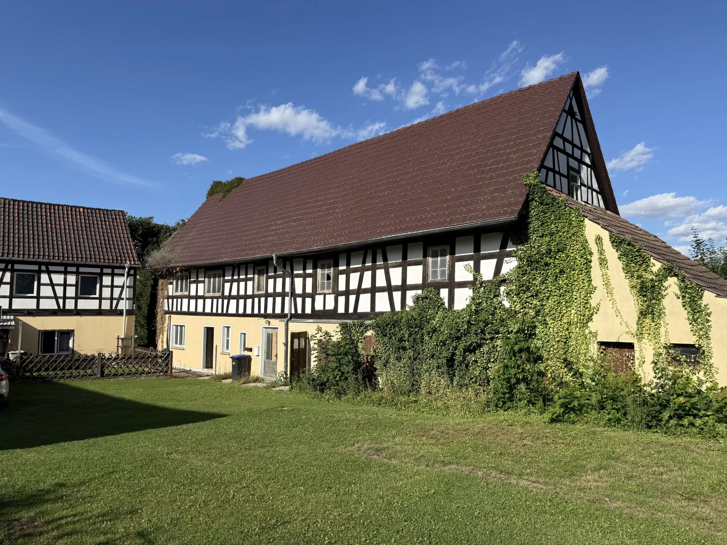 Traditioneel vakwerkhuis op perceel van 660 m² in Starkenburg, Altenburg - Duitsland