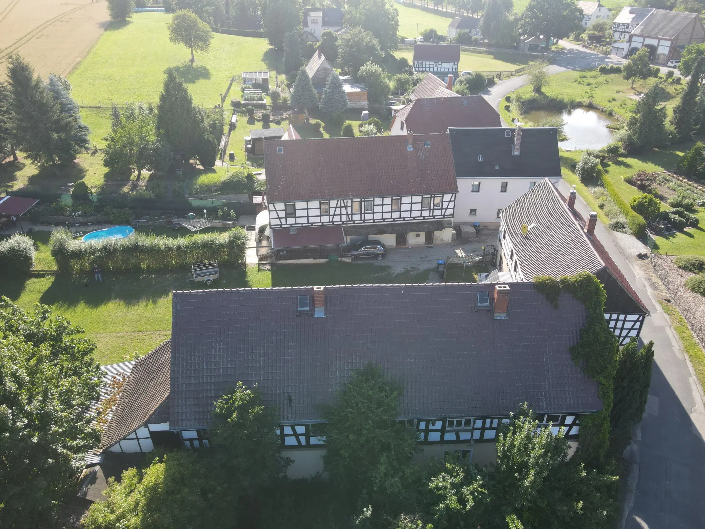 Traditioneel vakwerkhuis op perceel van 660 m² in Starkenburg, Altenburg - Duitsland