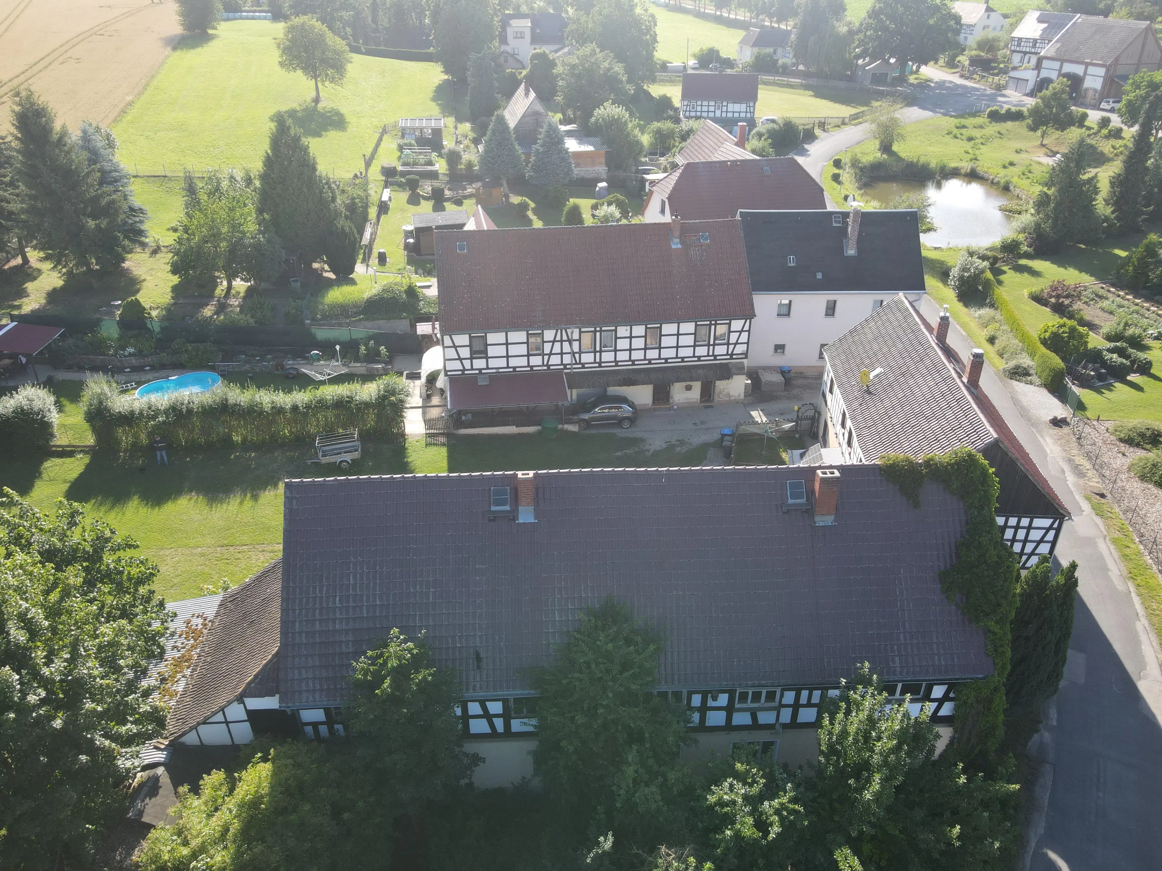 Traditioneel vakwerkhuis op perceel van 660 m² in Starkenburg, Altenburg - Duitsland
